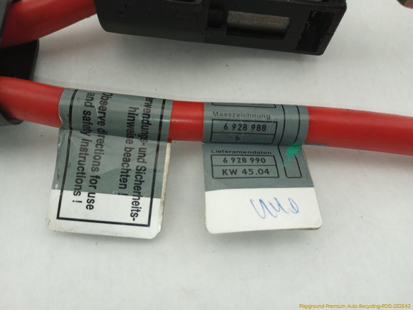 BMW 645CI Positive Battery Cable