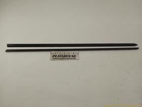 BMW 645CI Pair Of Rear Quarter Window Sweep Trim