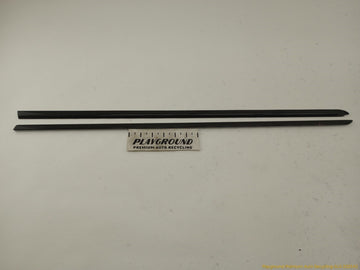 BMW 645CI Pair Of Rear Quarter Window Sweep Trim