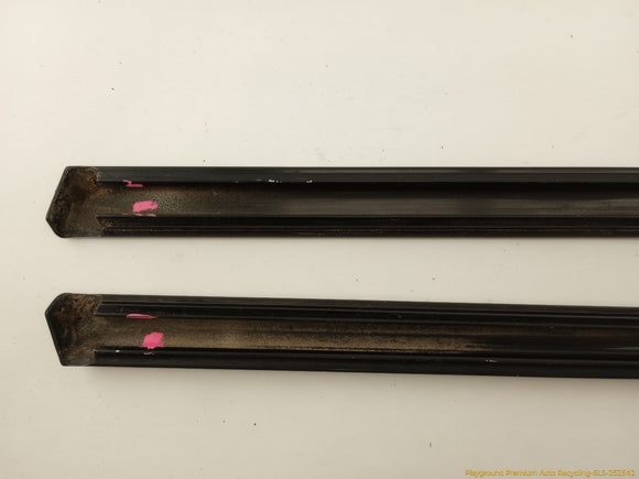 BMW 645CI Pair Of Rear Quarter Window Sweep Trim