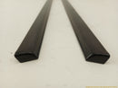 BMW 645CI Pair Of Rear Quarter Window Sweep Trim-11