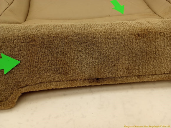 Cadillac Eldorado Passenger Right Front Lower Seat Cushion