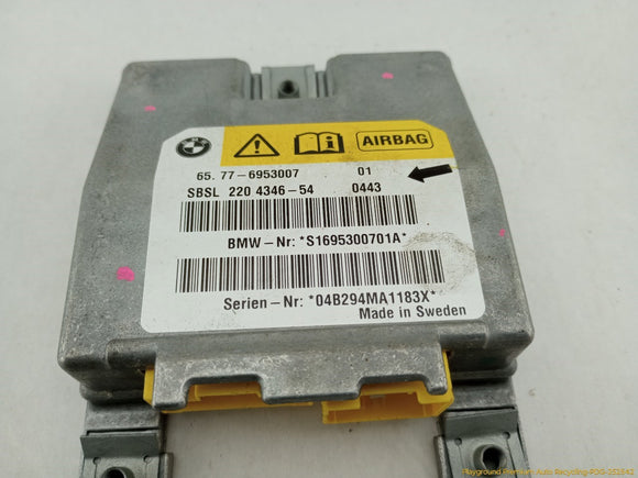 BMW 645CI Rear Left Airbag Crash Sensor Module
