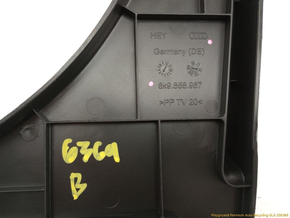 Audi A4 Allroad Trunk Floor Storage Frame