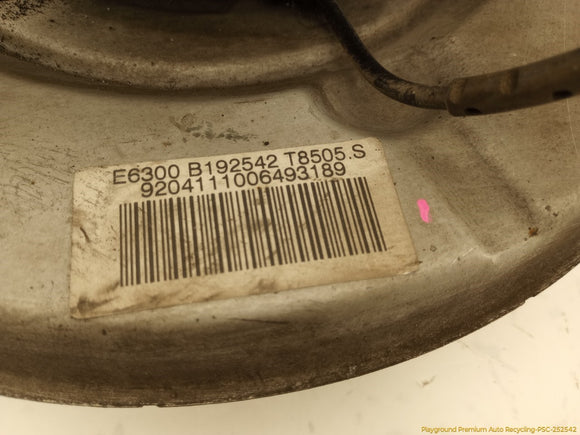 BMW 645CI Passenger Right Rear Spindle Knuckle Hub