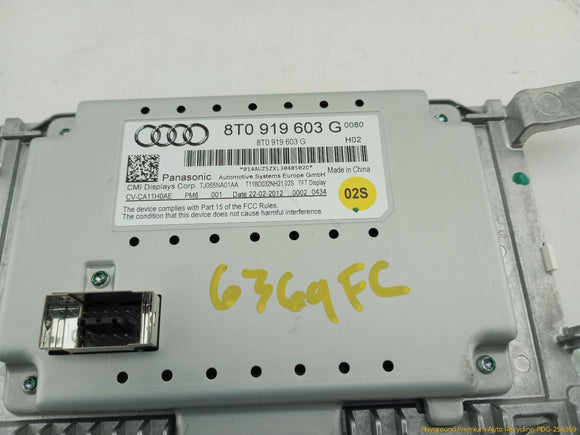 Audi A4 Allroad Information Display Screen