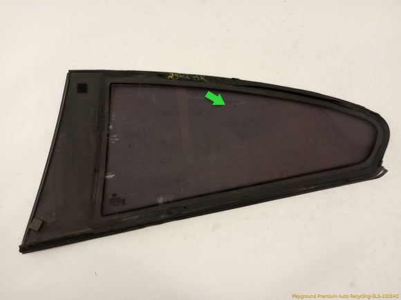 BMW 645CI Passenger Right Rear Quarter Glass