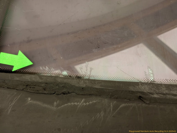 BMW 645CI Passenger Right Rear Quarter Glass