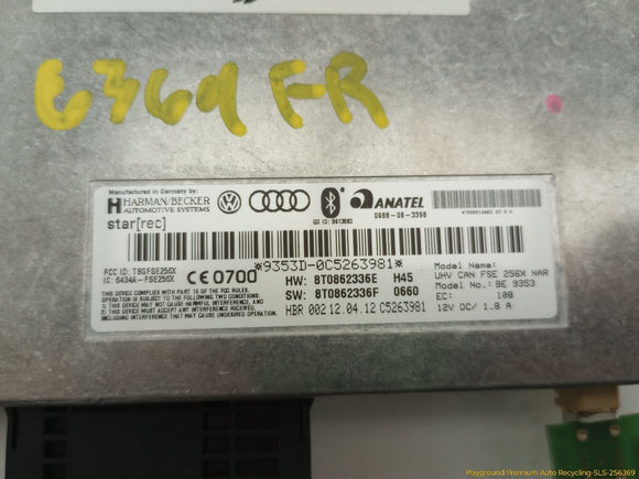 Audi A4 Allroad Bluetooth Communication Interface Control Module