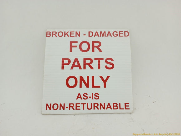 BMW Z4 **AS IS** Passenger Right Front Door Lock Actuator