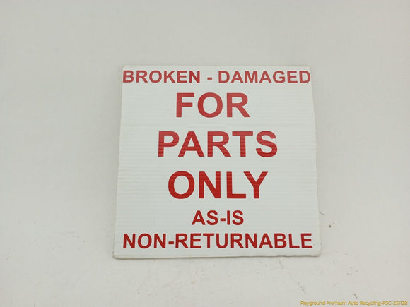 BMW Z4 **AS IS** Instrument Cluster Speedometer