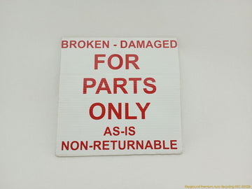 BMW Z4 **AS IS** Pair Of Rear Speaker Cover Grille Trim