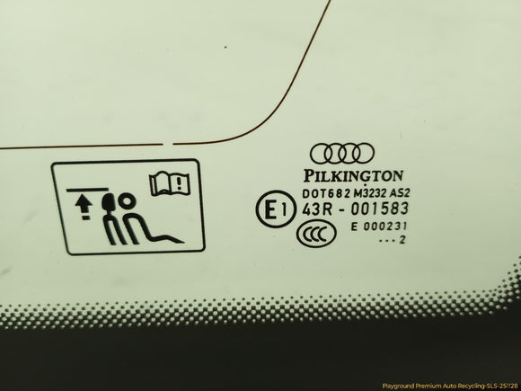 Audi A4 Allroad Passenger Right Rear Quarter Glass
