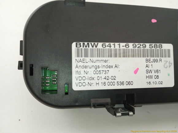 BMW Z4 Climate Control Switch