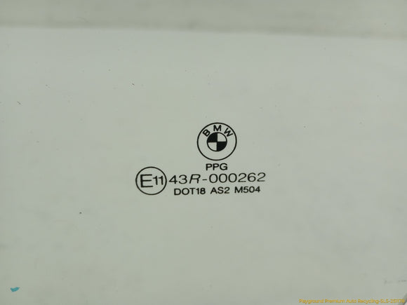 BMW Z4 Driver Left Front Door Window Glass