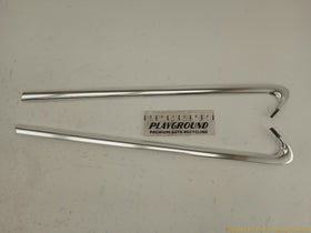 Audi A4 Allroad Pair Of Rear Quarter Glass Lower Sweep Trim