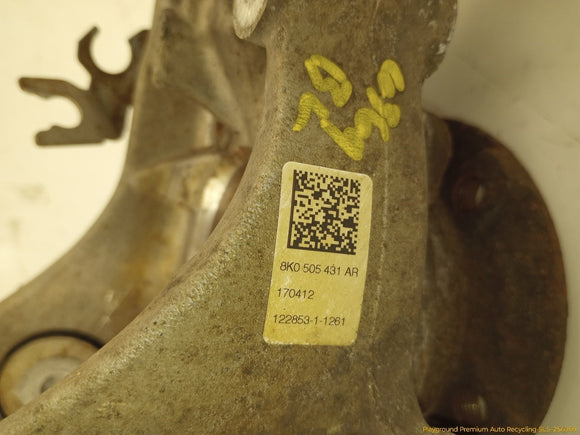 Audi A4 Allroad Driver Left Rear Spindle Knuckle Hub