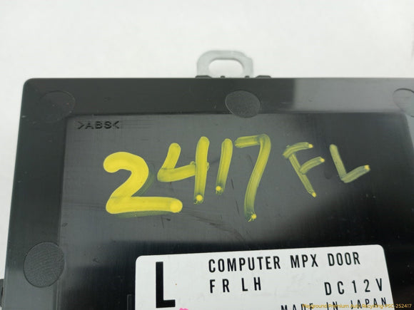 Lexus SC430 Front Left Multiplex Door Control Module