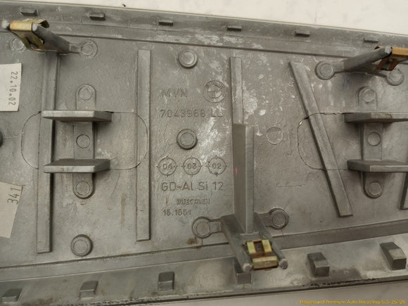 BMW Z4 Set Of Dashboard & Center Console Trim