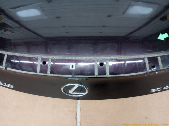 Lexus SC430 Trunk Lid