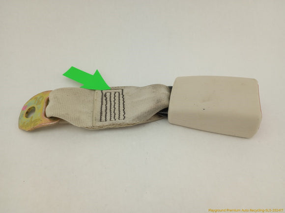 Lexus SC430 Pair Of Rear Seat Belt Buckles