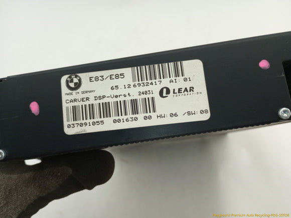 BMW Z4 Top Hifi Audio Amplifier