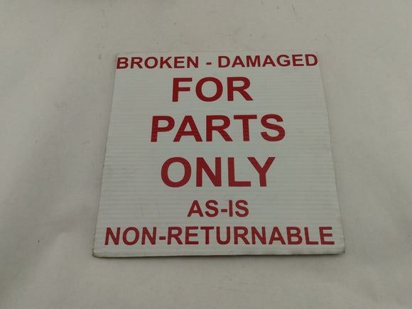 BMW Z4 **AS IS** Passenger Right Front Spindle Knuckle Hub