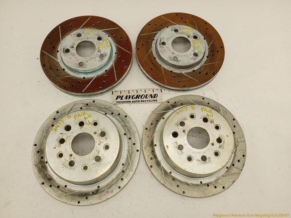 BMW Z4 Set Of 4 Disc Brake Rotors