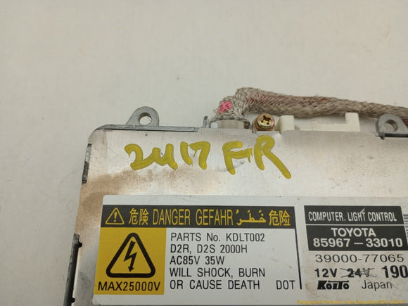 Lexus SC430 Front Right Headlight Ballast Control Module
