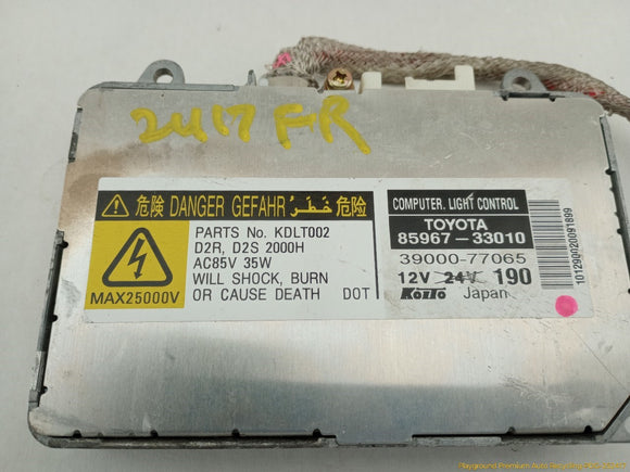 Lexus SC430 Front Right Headlight Ballast Control Module