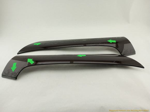 Lexus SC430 Pair Of Exterior Windshield A Pillar Trim
