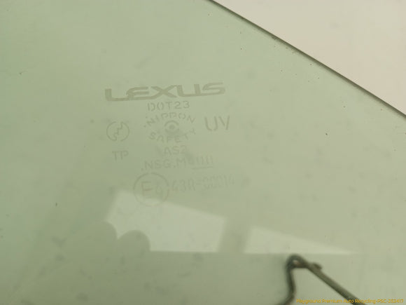 Lexus SC430 Driver Left Rear Quarter Window Regulator & Glass