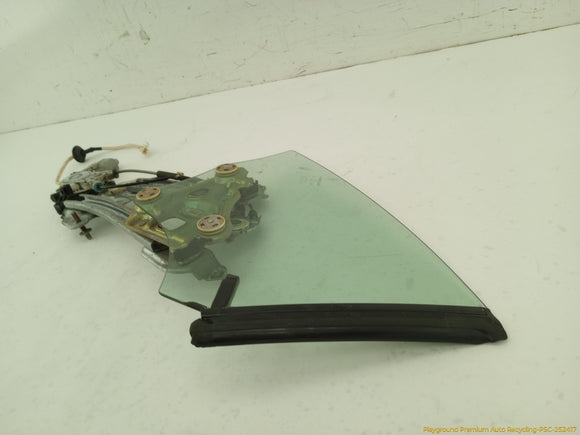Lexus SC430 Passenger Right Rear Quarter Window Regulator & Glass