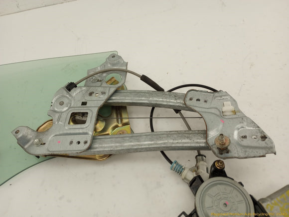 Lexus SC430 Passenger Right Rear Quarter Window Regulator & Glass