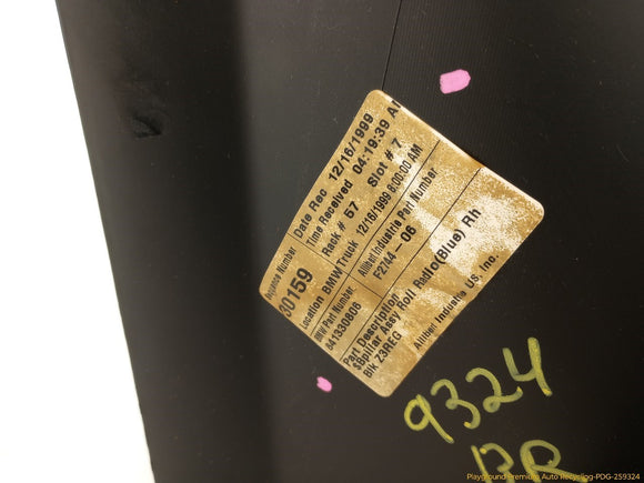 BMW Z3 Rear Right Quarter Lateral Trim