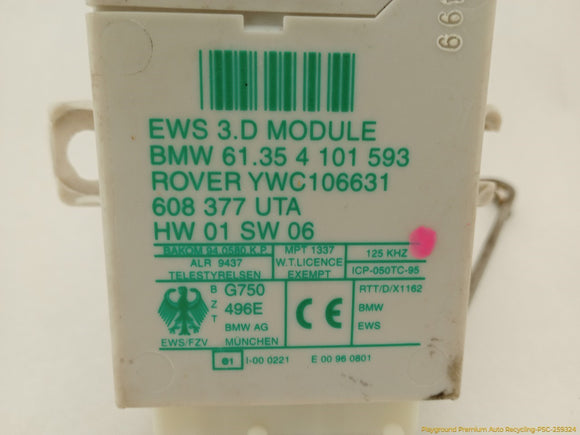 BMW Z3 Anti-Theft Immobilizer Control Module