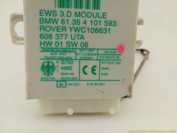 BMW Z3 Anti-Theft Immobilizer Control Module