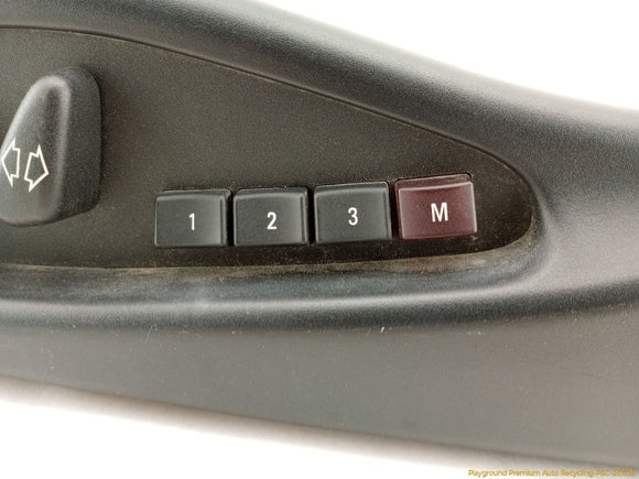 BMW Z4 Front Left Power Seat Control Switch & Trim