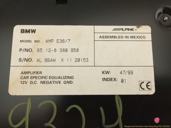 BMW Z3 Audio Stereo Amplifier