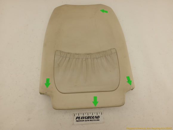 Lexus SC430 Driver Left Front Seat Back Cover