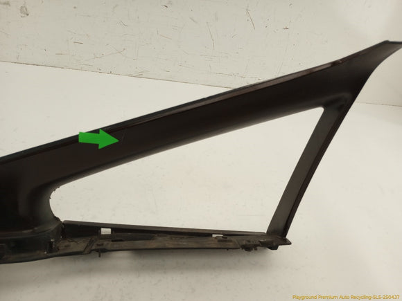 Pontiac Fiero Rear Left Quarter Window Interior Trim
