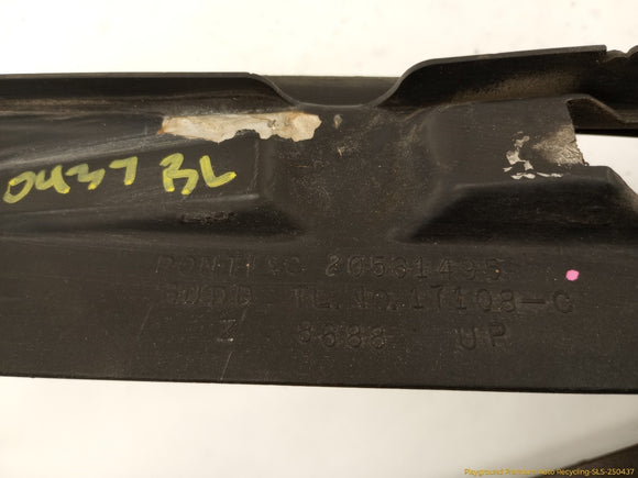 Pontiac Fiero Rear Left Quarter Window Interior Trim