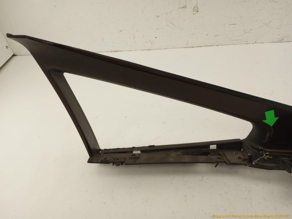 Pontiac Fiero Rear Right Quarter Window Interior Trim