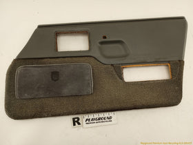 Pontiac Fiero Passenger Right Front Door Trim