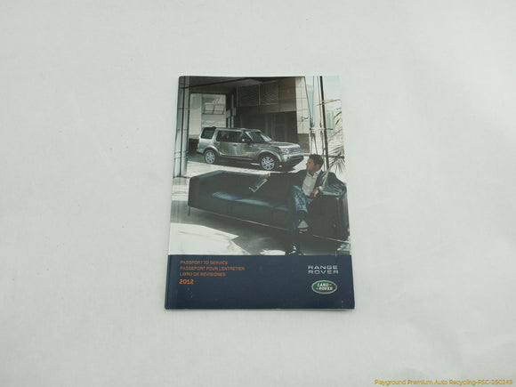 Land Rover Evoque Owner's Manual
