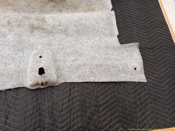 Pontiac Fiero Trunk Floor Carpet