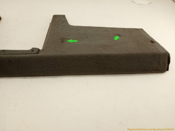 Pontiac Fiero Rear Wall Carpet Liner