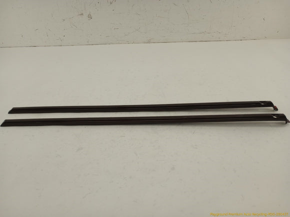 Pontiac Fiero Pair Of Window Molding Strip Trim