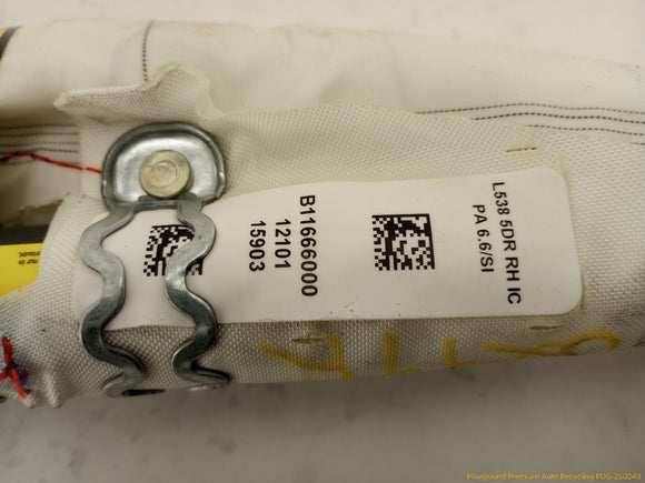 Land Rover Evoque Passenger Right Side Curtain Air Bag