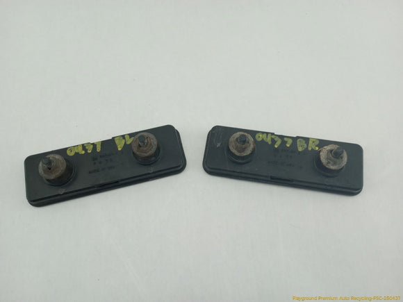 Pontiac Fiero Pair Of Rear Bumper Reflectors